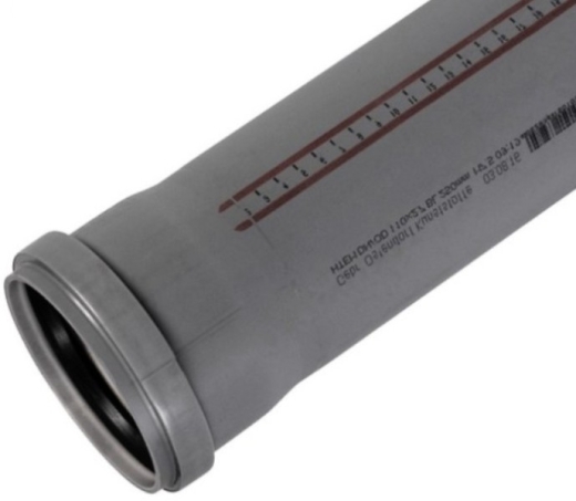 Труба каналізаційна внутрішня Ostendorf HT Safe 175000 ПП 110х150мм - 1
