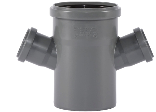 Хрестовина каналізаційна внутрішня Ostendorf HT Safe 175910 ПП 110х50мм 67° - 1