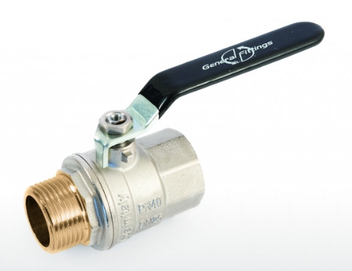 (1/2") Кран шаровий повнопрохідний ВЗ 7100.L2 - 1