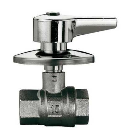 Арт130 (1") Кран під штукатурку з ручкою - 1