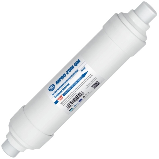 Картридж Aquafilter AIPRO-20M-QM 2.5"х12" полипропиленовый в корпусе 5мкм подключение 1/4"I - 1