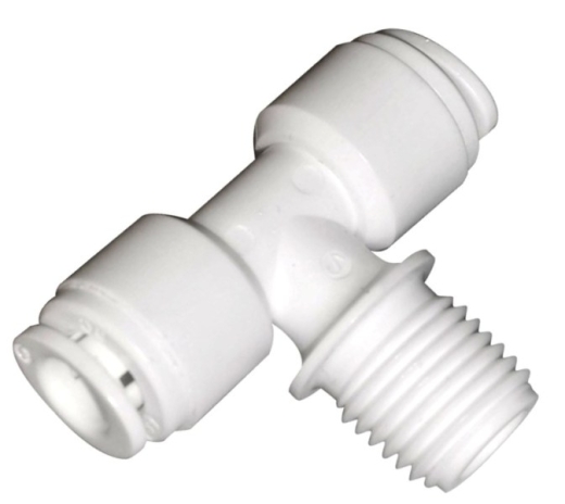 Трійник Aquafilter AQ-A4TR4-W 1/4"QCх1/4"NTPх1/4"QC - 1