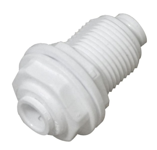Конектор Aquafilter AQ-A4BU4-W з гайками 1/4"QCх1/4"трубка - 1