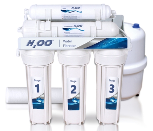Система зворотного осмосу Aquafilter RX-RO5-H2OO 5-ступенева з мінералізатором - 1