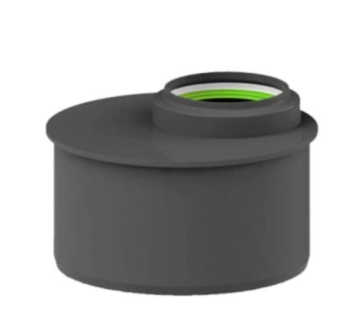 Редукция канализационная внутренняя ASG NANO HTR 6540663 ПП 110х 50 мм короткая - 1