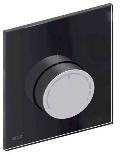 Регулятор для дизайнерського RTL- блока TECEfloor 77470020 чорне скло - 1