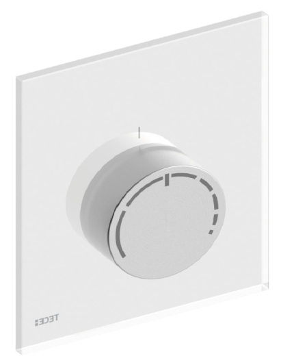 Регулятор для дизайнерського RTL- блока TECEfloor 77470021 біле скло - 1