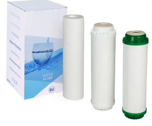 Комплект картриджів Aquafilter FP3-K1-CRT 3ш 2.5"х10" - 1
