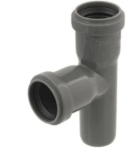 Тройник канализационный внутренний Ostendorf HT Safe 170400 ПП 32х 32 мм 87° - 1