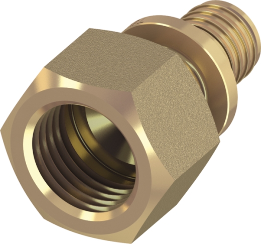 TECEflex перехідник із внутрішньою різьбою латунь 16x1/2" ВР (765002) - 1