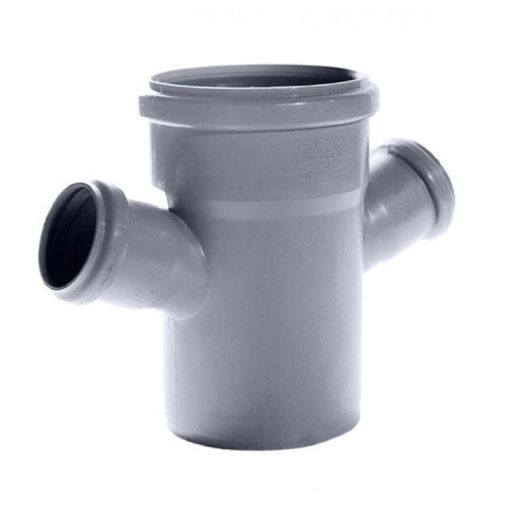 Хрестовина каналізаційна внутрішня Plastimex К156К ПП 110х50мм 67° - 1
