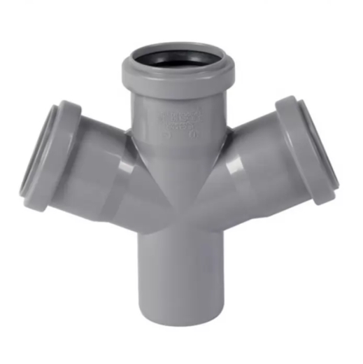 Хрестовина каналізаційна внутрішня Plastimex К556К ПП 50х50мм 67° - 1
