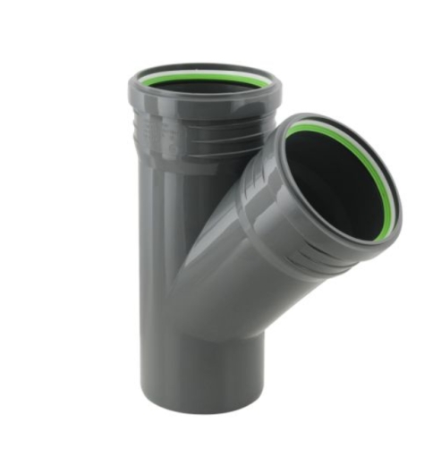 101318 ASG HTR Трійник 110х110/45º - 1