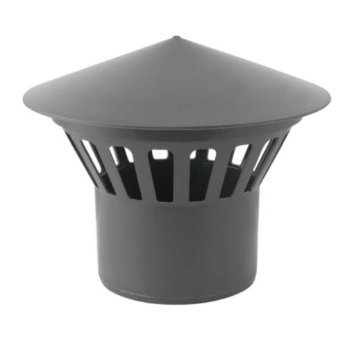 6543038 Вентиляційний грибок ASG  50 (уп.50) (витяг-монтаж в трубу) - 1