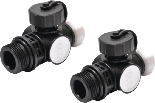 Комплект TECE 712562 для набору та спуску теплоносія з функцією вентиляції 3/4" - 1