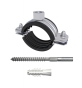 MCS-16SKS  (3/8" 16-20мм) КОМПЛЕКТ  хомут мет.+ шуруп+дюбель (2в) - 1