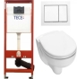 974200UA Комплект ТЕСЕbase 9400000 + Унітаз підвісний ТЕСЕ з кришкою soft-close - 1
