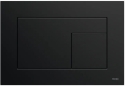 9240732 TECEvelvet Панель подвійного змиву для унітазу, чорна, Nero Ingo - 1