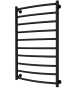1.4.048771.BM Рушникосушка INOX Класік  970х530/500 чорний мат - 1