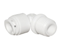 Кутник Aquafilter AQ-A4ME2-W 1/8"х1/4"QC різьба-трубка - 1