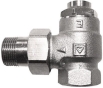 Вентиль запірний HERZ-RL-1-E 1372401 кутовий 1/2" для однотрубних систем - 1
