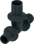 TECEflex трійник редукційний 20x16x16 PPSU (730508) - 1
