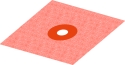 TECE гідроізоляційна манжета Seal System 1/2" 120х120мм (704803) - 1