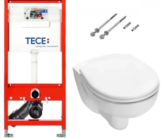 974201UA Модуль ТЕСЕbase 9400001 та Унітаз підвісний ТЕСЕ з кришкою soft-close - 1