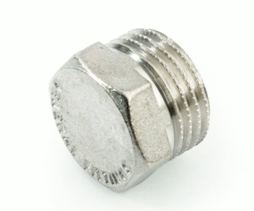 Заглушка General Fittings хром 1" зовнішня різьба 2600.40C - 1