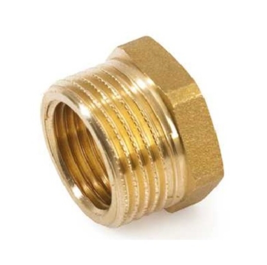 Футорка латунна ЗВ General Fittings 1/2"х3/8" 2600.44 - 1