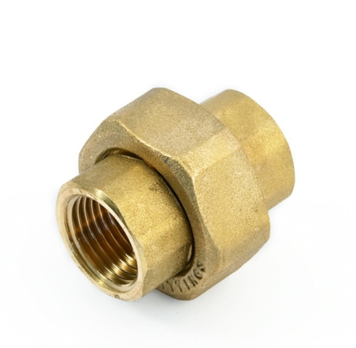 Американка латунна General Fittings пряма DN15 1/2"ВВ 2700.A7 - 1