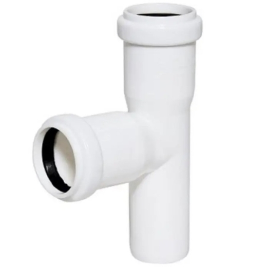 Тройник канализационный внутренний Plastimex Т3290 ПП 32х 32 мм/90° - 1