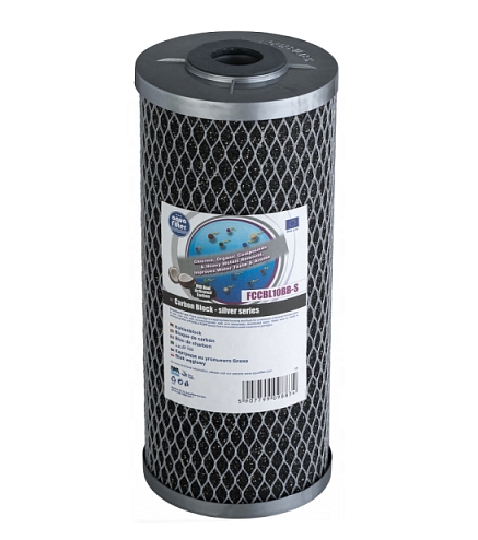 Картридж Aquafilter FCCBL10BB-S 2.5"х10" с активированным углем Silver series - 1
