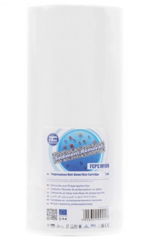 Картридж Aquafilter FCPS50M10BB 4.5"х10" полипропиленовый 50мкм - 1