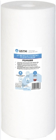 PS-1M-20BB (USTM) - Картридж з поліпропіленового волокна 20BB - 1