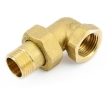 Американка латунна General Fittings кутова DN15 1/2"ВЗ 2700.A4 - 1