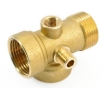 З"єднувач на 5 виходів латунний General Fittings 1"x1/4" H=82 2700.N4 - 1