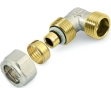 Кутник із зовнішньою різьбою General Fittings 530021N041620A 16х1/2" - 1