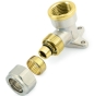 Кутник монтажний з внутрішньою різьбою General Fittings 530023N041620A 16х1/2" - 1