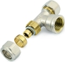 Трійник з внутрішньою різьбою General Fittings 530012N051620A 16х3/4"х16мм - 1