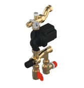 Насосно-змішувальний вузол TECEfloor 77450005 ServoMix з ручним 3-вивідним змішувачем