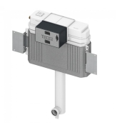 9041308 Змивний бачок Uni з монтажною пластиною, монтажна пластина висота 1060 мм