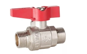 6552960 Кран кульовий ЗЗ 1/2" метелик (ASG) (уп.96)