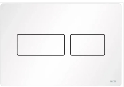 9240432 TECEsolid Панель подвійного змиву для унітазу, біла