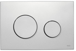 9240625	Панель змиву для унітазу TECEloop, пластикова, хром матовий