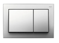 9240701 Панель змиву для унітазу TECEbase, пластикова, хром глянцевий
