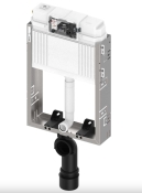 9370000	Бачок ТЕСЕbox для підвісного унітазу з фронтальним розташуванням панелі змиву, висотою 820м