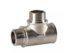 6554384 Трійник 1/2" ВЗЗ нікель (ASG)(уп.140)