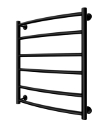 1.1.0104.01.BM Рушникосушка Класік  600х530/500 чорний мат