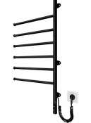 2.3.0408.11.BM Рушникосушка Веєр-I 800х445/55 електр. TR чорний мат